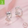 Elegant Princess Bow Earrings, Classic Design S925 Sterling Silver Earrings
