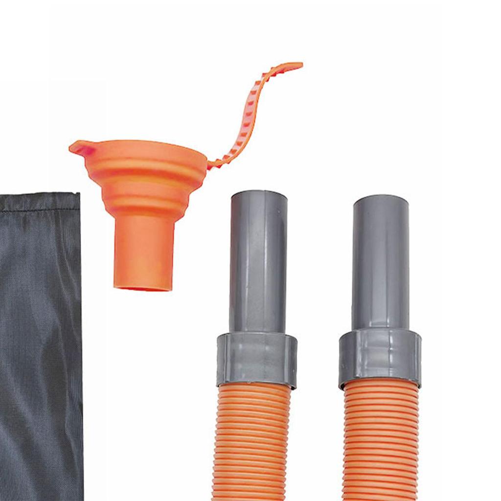 Expandable Water Hose for Water Tank, Portable Lightweight Water Fill Hose Pipe with Carry Bag for Trailer Marine Boat