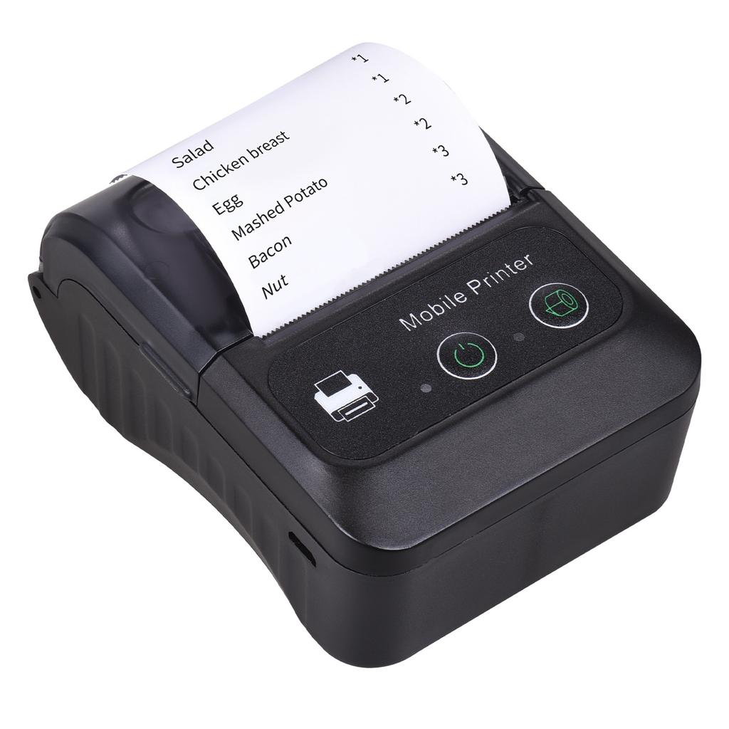 Thermal Receipt Printer 58mm Bluetooth USB Portable Restaurant Kitchen Printer for Android for Win