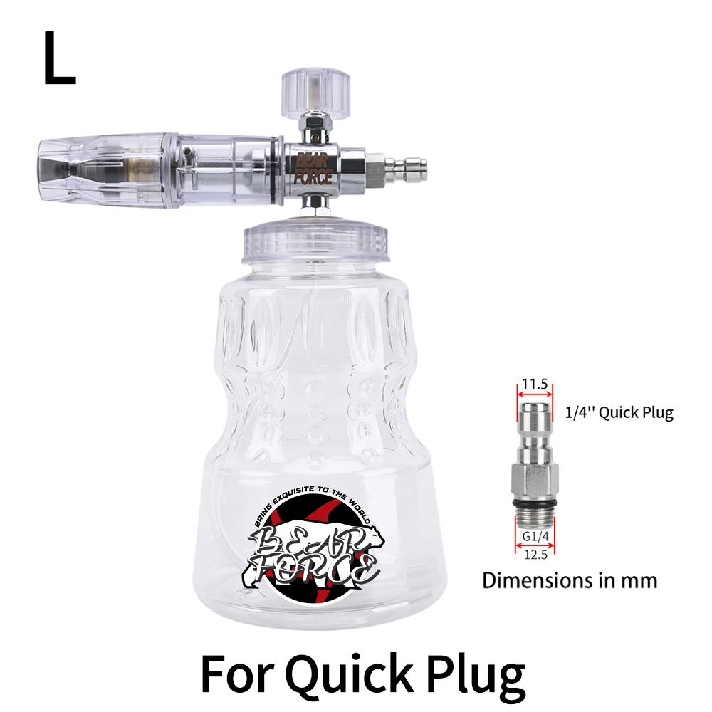 

Мойка высокого давления из алюминиевой пены, насадка для пены, автомойка, пенообразователь для Karcher Elitech Bort AR Bosch Michelin, мойка высокого давления