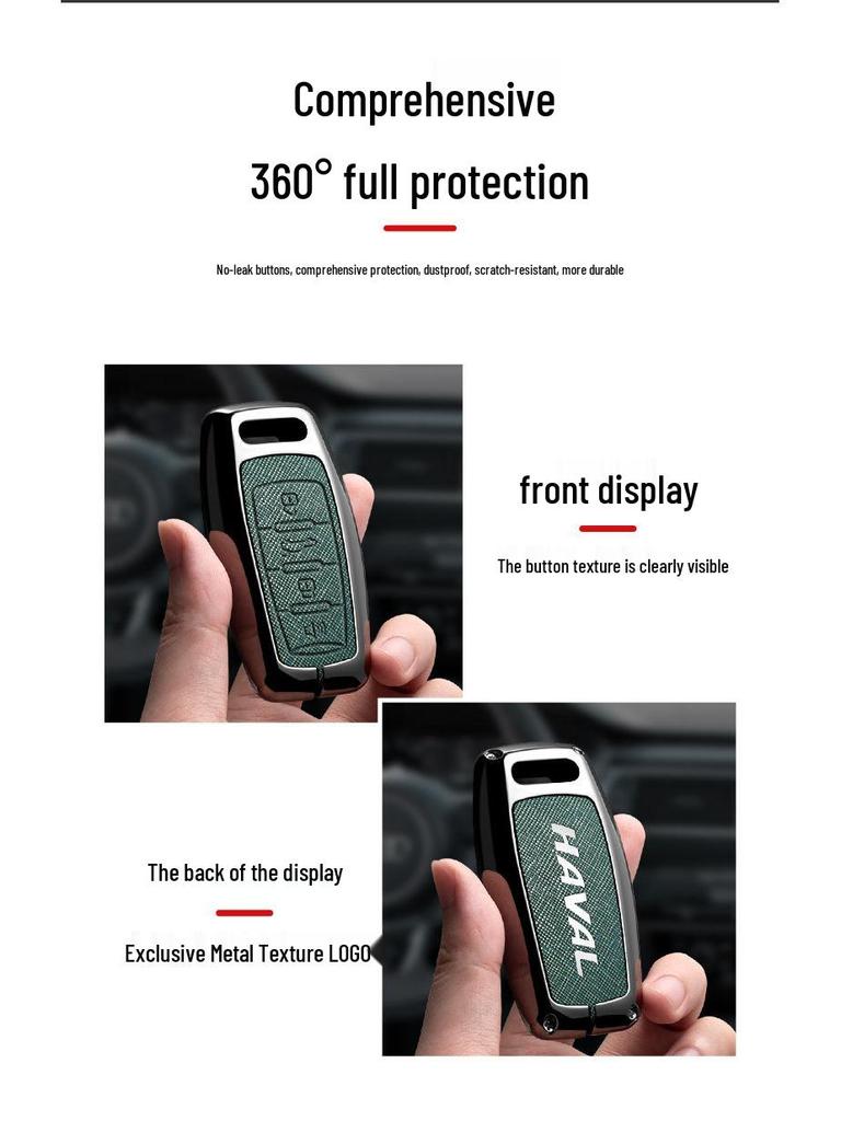 Key Covers for Haval H6, M6 Plus, Big Dog F7, H2 Beast, H9 Red Hare, & Mighty Dragon.