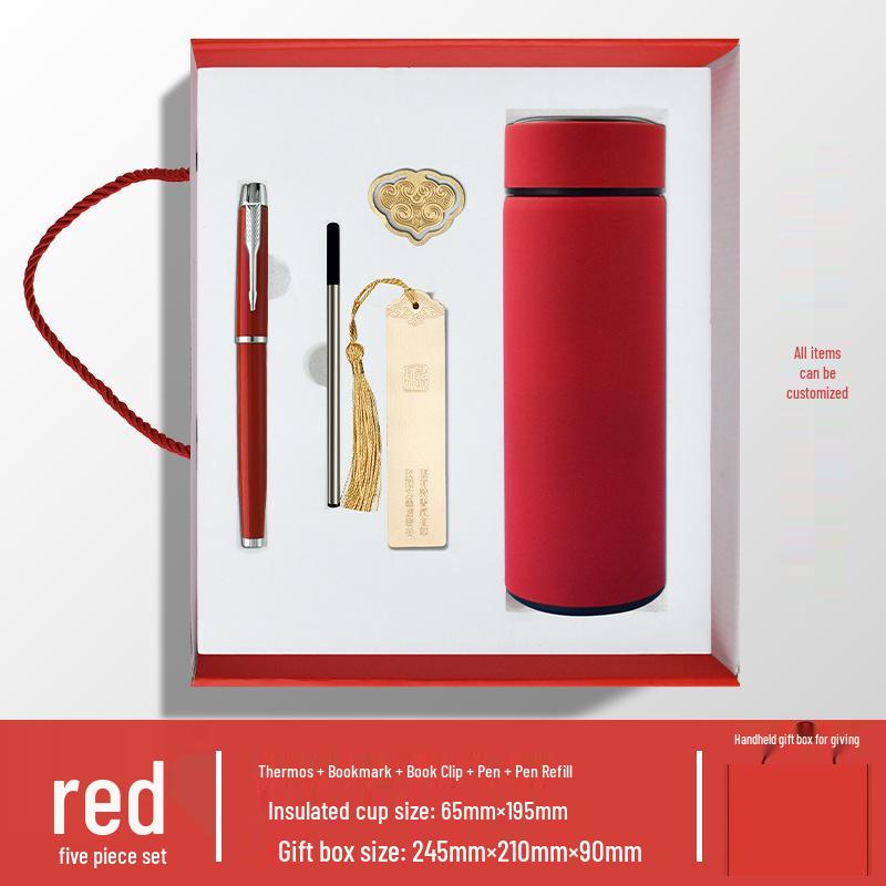 Custom Brass Bookmark Set - Premium Corporate Meeting Gift with Logo