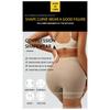 Cross-border Mid-waist Flat-angle Seamless Body Sculpting Four-corner Safety Pants, Abdomen Closure, European and American Waist Lift, Postpartum Body