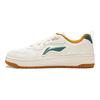 Li Ning Tianji Soft Slip Resistant Cushioning Abrasion Resistant Height Increasing Low top Skateboard Shoes Men's White AGCV341-3