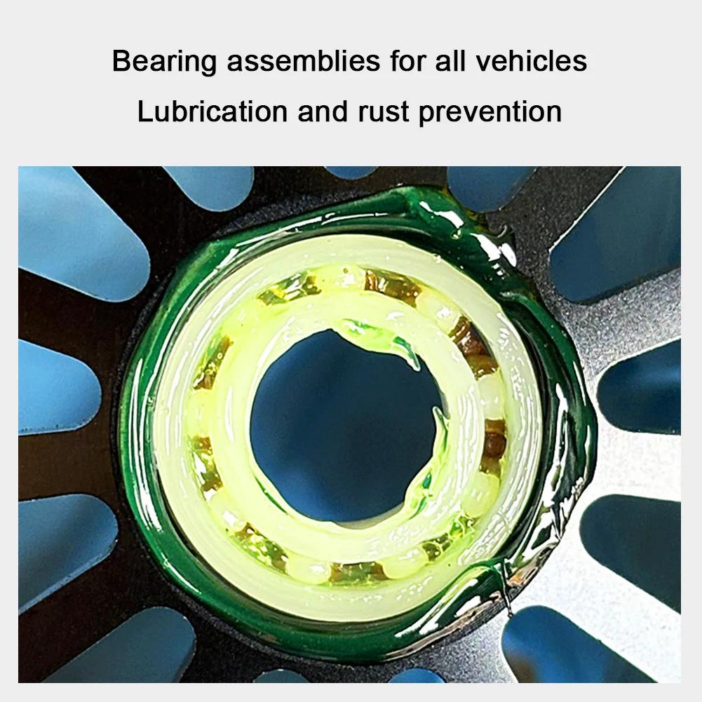 Green Applesause Bearing Grease Premium Bike Grease Mid-axis Pedal Bowl Group Maintenance Lubricant for Mountain Road Bikes