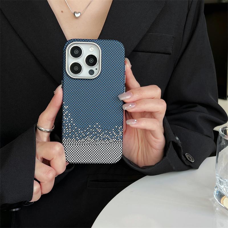 

Для Magsafe Magnetic Carbon Fiber Case для iPhone 16 15 14 13 Pro Max Case Тонкий арамидный чехол для iPhone 16 15 14 Pro Hard iPhone 16 Pro