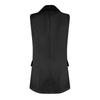 Ladies Summer Suit Jacket Work Casual Sleeveless V-Neck Single Button Solid Color Suit Vest