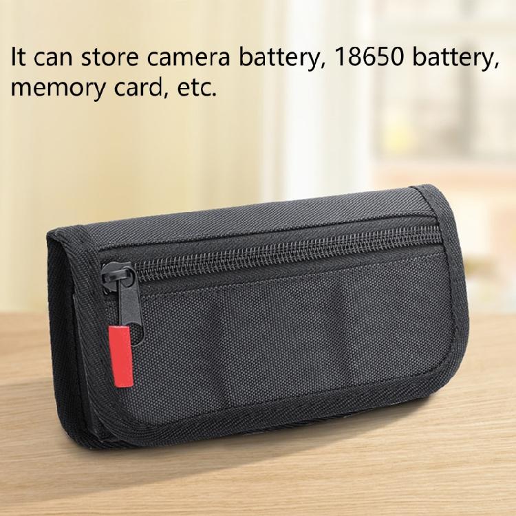 Camera Battery Storage Bag, Battery Holder for Case for SD Memory Card,18650 Bat
