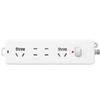 BULL 4-Outlet Power Strip with Master Switch - 3m CN Plug (adapter Included)