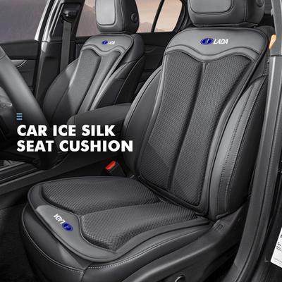 Car Seat Height Booster Ice Silk Breathable Cool Cushion For Lada Priora Sedan Sport Kalina Xray Granta Vesta Samara