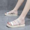 Roman Style Woman Shoes Outdoor Platform Open Toe Sandals for Women 2025 Summer Comfortable Chic and Elegant Luxury Shoe Sales