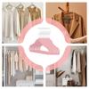 Kids Clothes Hangers 10 Pieces 12-Inch Velvet Shirts Hangers For Youth Space-Saving Children Clothes Drying Hangers For Trousers