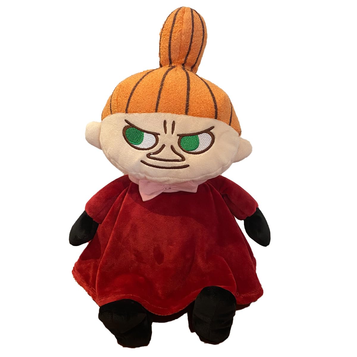 

Marushin Муми-тролль Маленькая Мю Плюшевое изделие с капюшоном Двустороннее Как бусы 31см х Как шейный платок 35см х Подушка, С бусинами, Игрушка, Номер 1445020400. диванная подушка