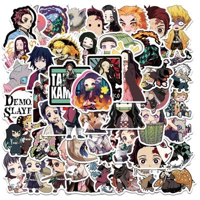 Stickers Demon Slayer Manga Anime Sticker Pack Stickers Set 50 Pcs