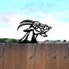 Cute Goat Steel Silhouette Metal Garden Art - Perfect Outdoor Decoration for Home Garden, Yard, Patio, Ideal for Birthdays