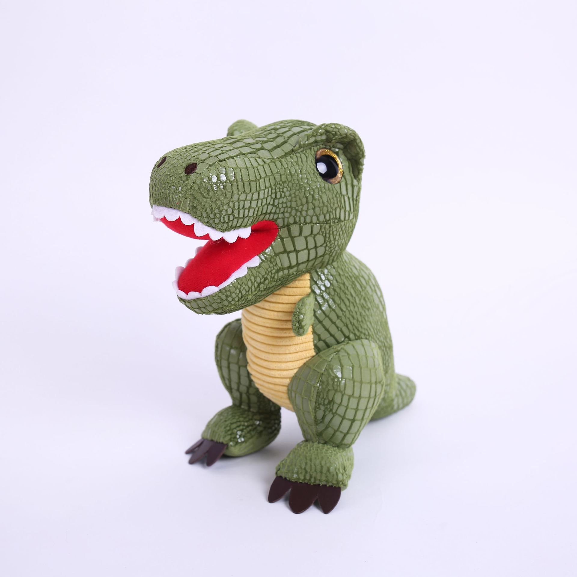 Tyrannosaurus rex doll dinosaur plush toy throw pillow rag doll cute boy girl children birthday gift 25 cm.