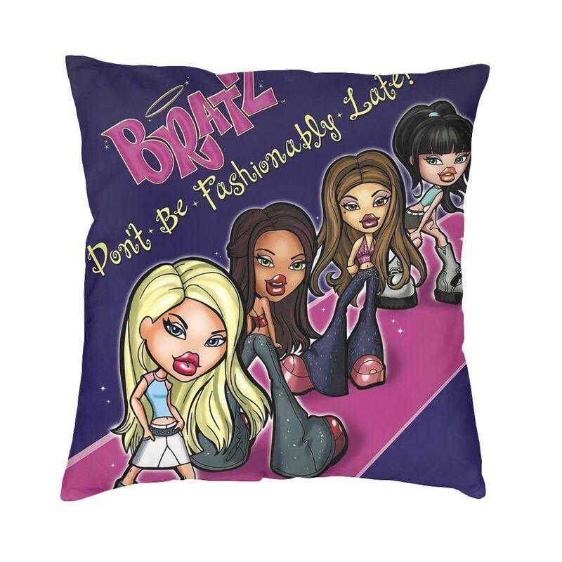Personalized Custom Bratz Rock Angelz Pillow Case 45x45cm Decor Home Anime Manga Tv Nordic Cushion Cover Soft Pillowcase