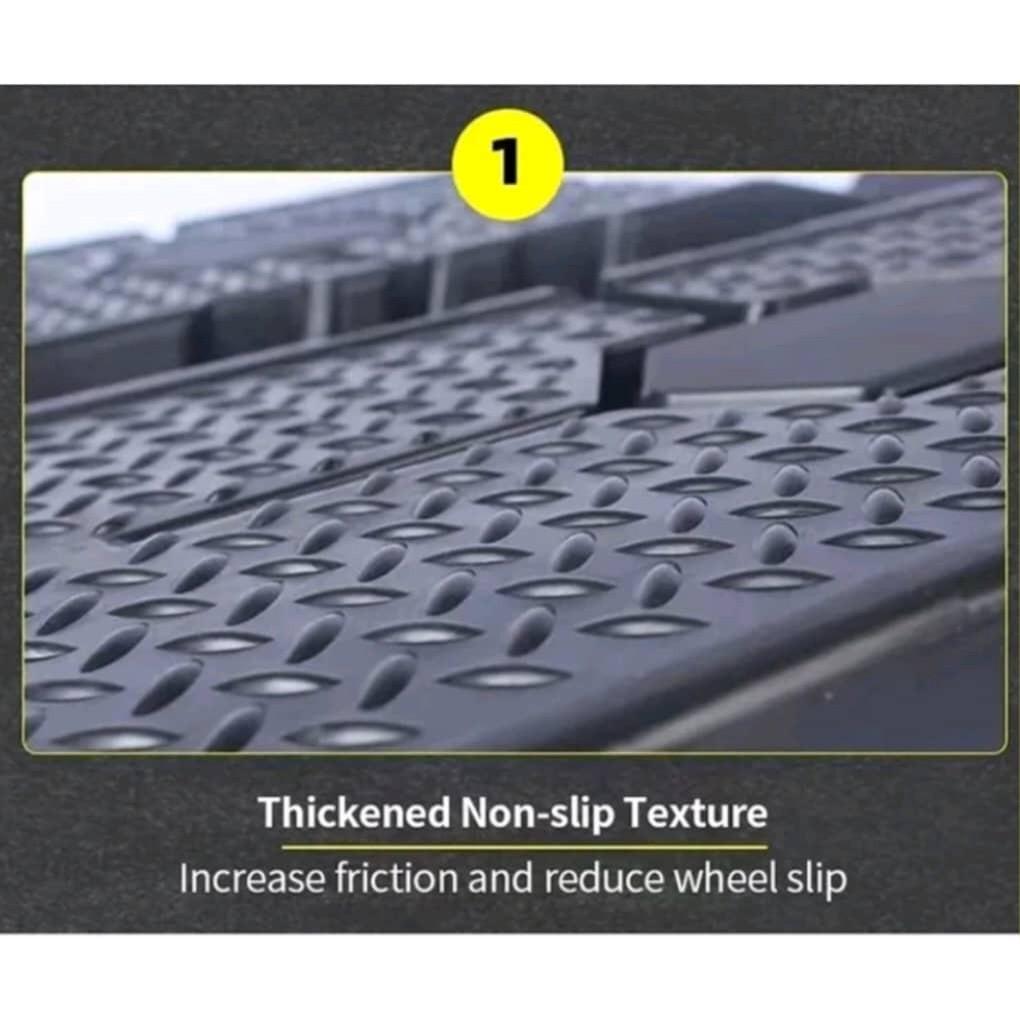 1Pair (2pcs) Heavy Duty Plastic Car Ramps Car Vehicle Truck Repairing Hand Tool Maintenance Car Oil Changing