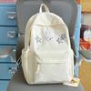 Schoolbag1011 Middle and High School Students Ins Backpack Large Capacity High Value Travel Backpack Cartoon Cute Student Schoolbag