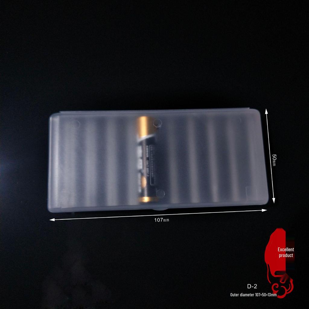 Vodotěsná PP plastová krabička pro skladování a ochranu lithiových baterií pro Ne. 7 Baterií (10-slot)