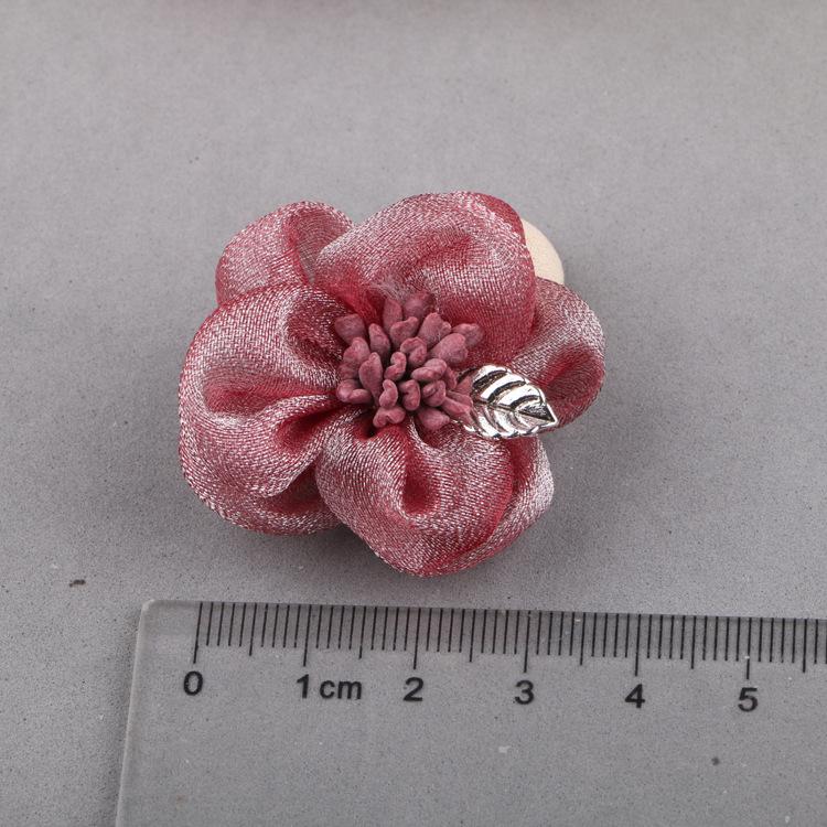 Frühlings-Haar- und Schuhblumen-Accessoires – handgefertigte Blumen aus Wolkengarn für Haarnadeln und Kleidungsdekor für Mädchen