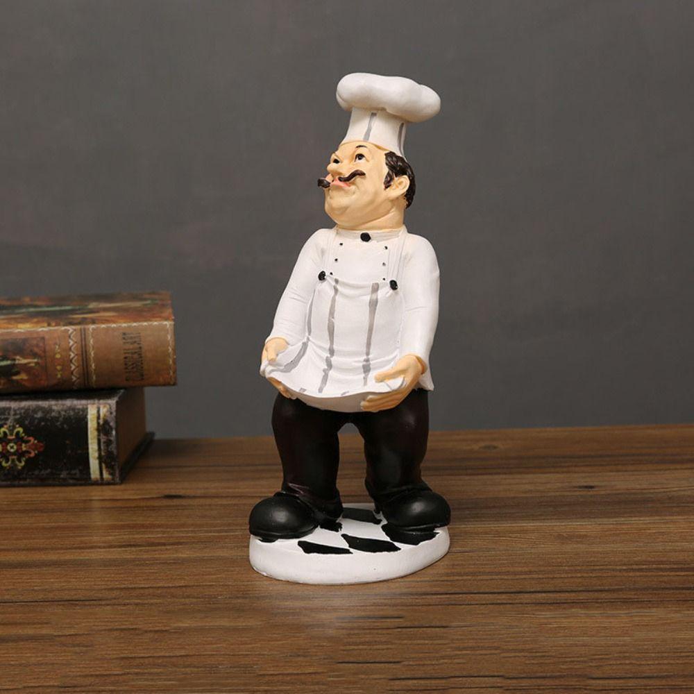 Model Farmhouse Cake Shop Decor Handicraft Kitchen Chef Figurine Kids Birthday Gift