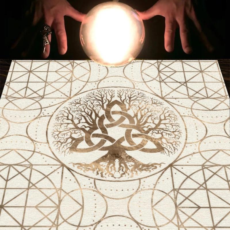 Tarots Table Altar Cloth Board Game Mat Divinations Altar Tablecloth