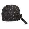 Bluetail Black Denim Star Print Headband Aaa2ah01bk