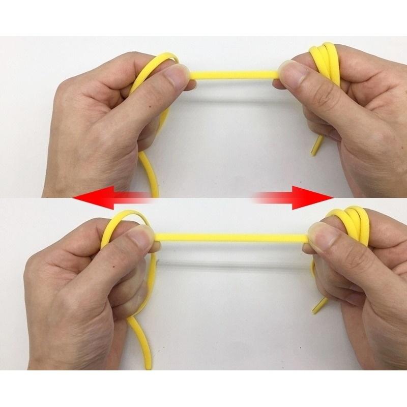 Elastische Schnürsenkel zum Lösen, geeignet für Turnschuhe von Kindern und Erwachsenen – 1 Paar