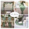 Table Runner Durable Beautiful Bohemian Style Gauze for Home Festival Holiday Decoration