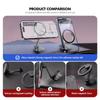 360 Rotation Magnetic Car Phone Holder Stand Adjustable GPS Mount For Citroen C4 C3 C5 C1 C2 C6 C4L DS3 DS4 Berlingo Picasso ajx256