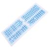 132 Keys French Keyboard Keycaps Minimalist Mechanical Keyboard Keycaps for 61 64 68 84 87 96 98 100 104 108 Keyboards