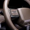For Kia PV5 2026 2026 Car Turning Carbon Fiber Steering Wheel Trim Cover Automobile Interior Accessories