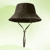 Raw Edge Red Bucket Hat Women's Summer Versatile Thin Big Brim Showing Small Face Outdoor Basin Hat Tide