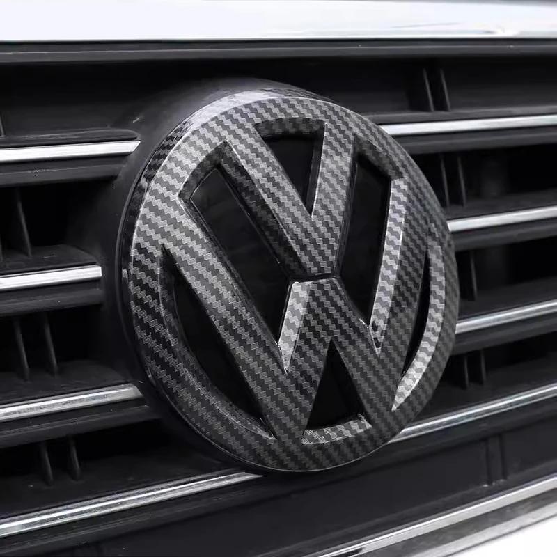 2pcs Emblem Front Grille Rear Trunk Sticker Badge Decals For VW Polo Golf MK6 MK7 MK8 Passat B6 B7 B8 Tiguan CC T-ROC Arteon Op8