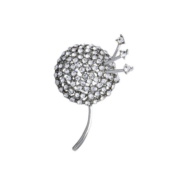 

Одуванчик Брошь Стразы Цветок Нагрудный Знак Модный Мужской Костюм Рубашка Значок Броши Для Женщин Аксессуары Подарок