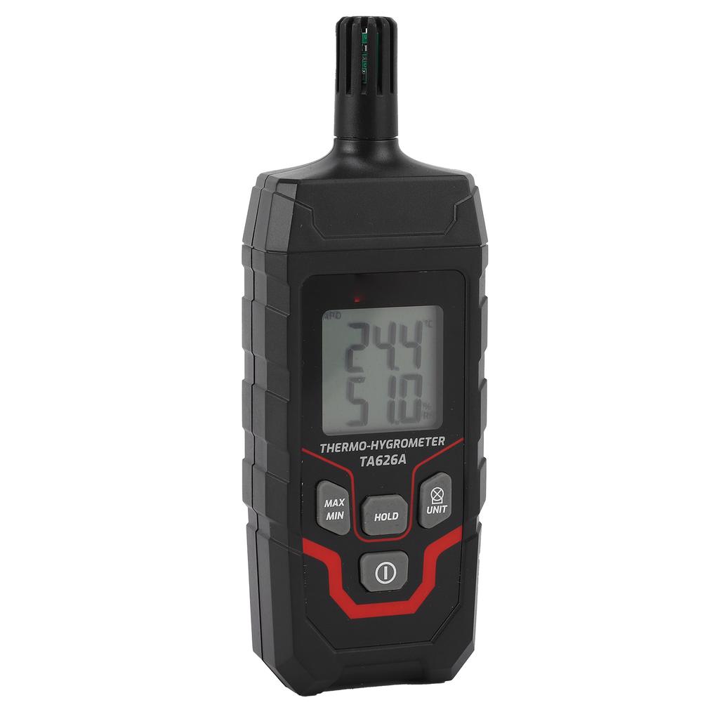 Digital Hygrometer Thermometer Dew Point Wet Bulb Ambient Temperature and Humidity Meter
