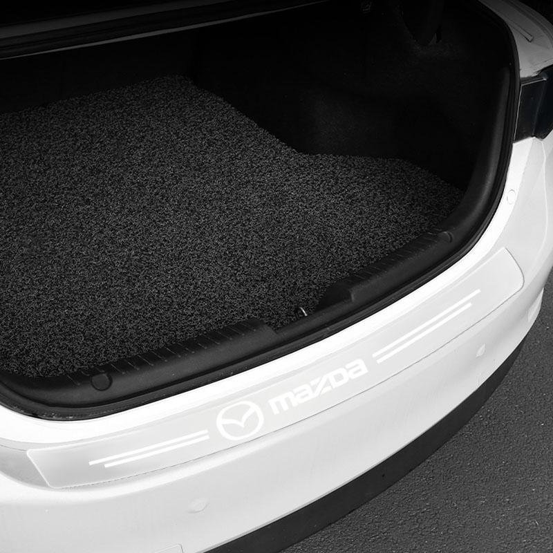 1 Stück Transparenter Kofferraumemblem Schutzaufkleber Auto Zubehör Für Mazda 3 6 CX5 2 CX3 CX9 MX5 RX8 Axela Demio MS CX5 2 Axela Demio Atenza MS GJI