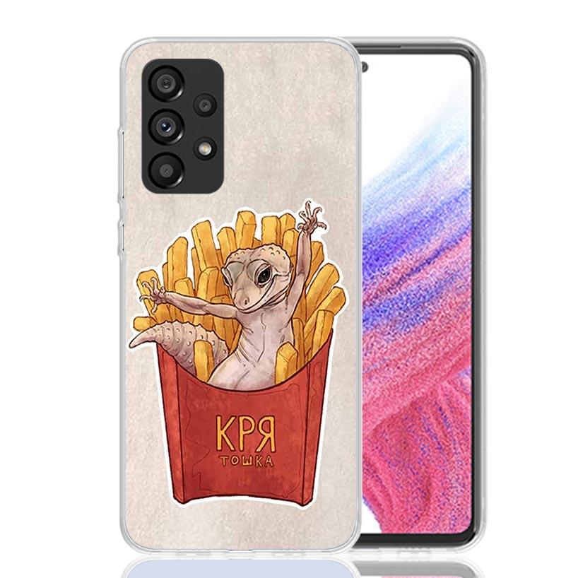 Lizards Geckos Phone Case For Samsung Galaxy A13 A14 A15 A16 A17 A53 A54 A55 A56 A33 A34 A35 A36 A23 A24 A25 A26 A05S A04S Galax