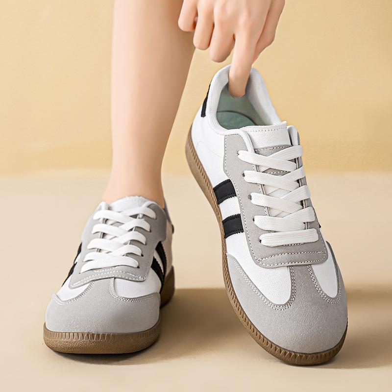 Round Toe Flat Female Women Sneakers Fashion Shoes Trend Casual Flats Female New Comfort White Vulcanized Platform Shoes