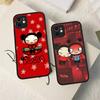 Cartoon Cute Pucca Silicone Case For IPhone 16 15 14 13 12 11 Pro Max Plus X XS MAX Shockproof Matte Cover