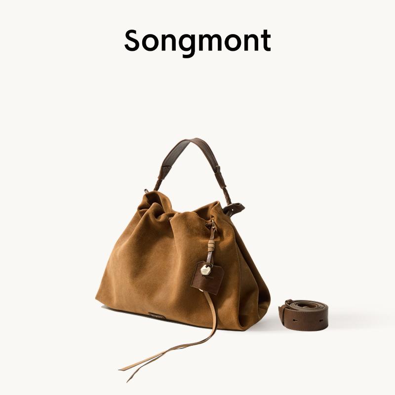 

New Simple Baina Tote Bag Suede Garbage Bag Premium Wandering Bag