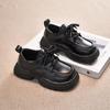 Children's Leather Shoes Black Girl School Uniform Performance Shoes Thick Bottom Versatile Kids Causal Princess Mary Jane Shoes