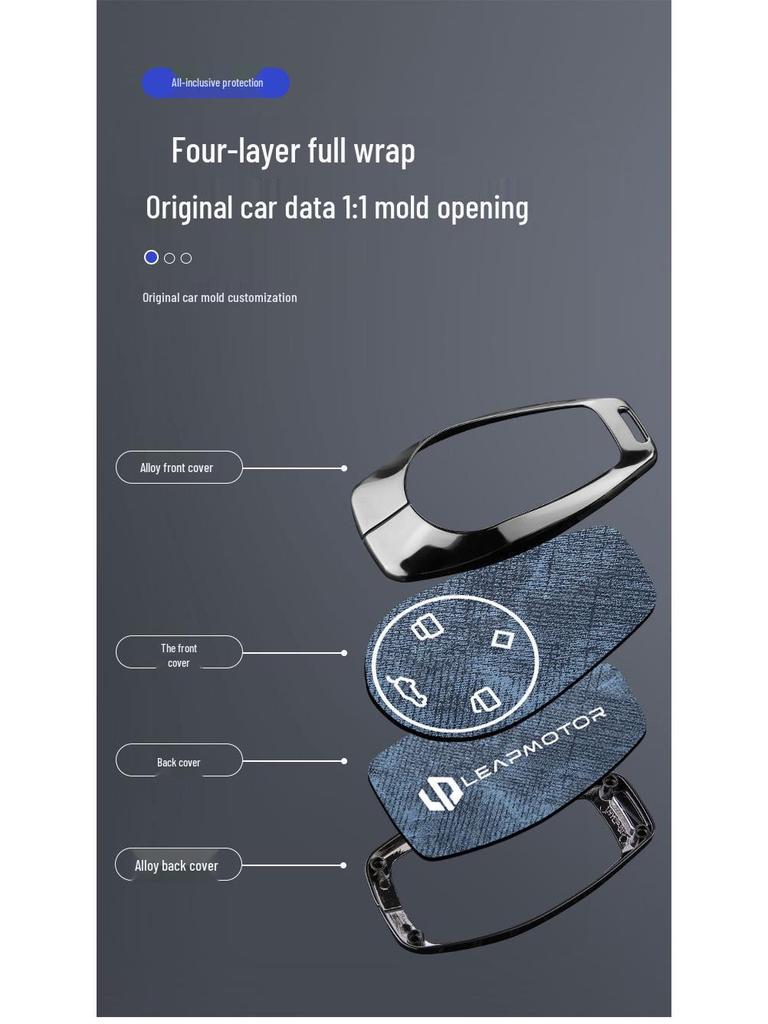 Leapmotor Key Cover for C11 Extended Range, C10, T03, High-End C01, and B10 Men's Models