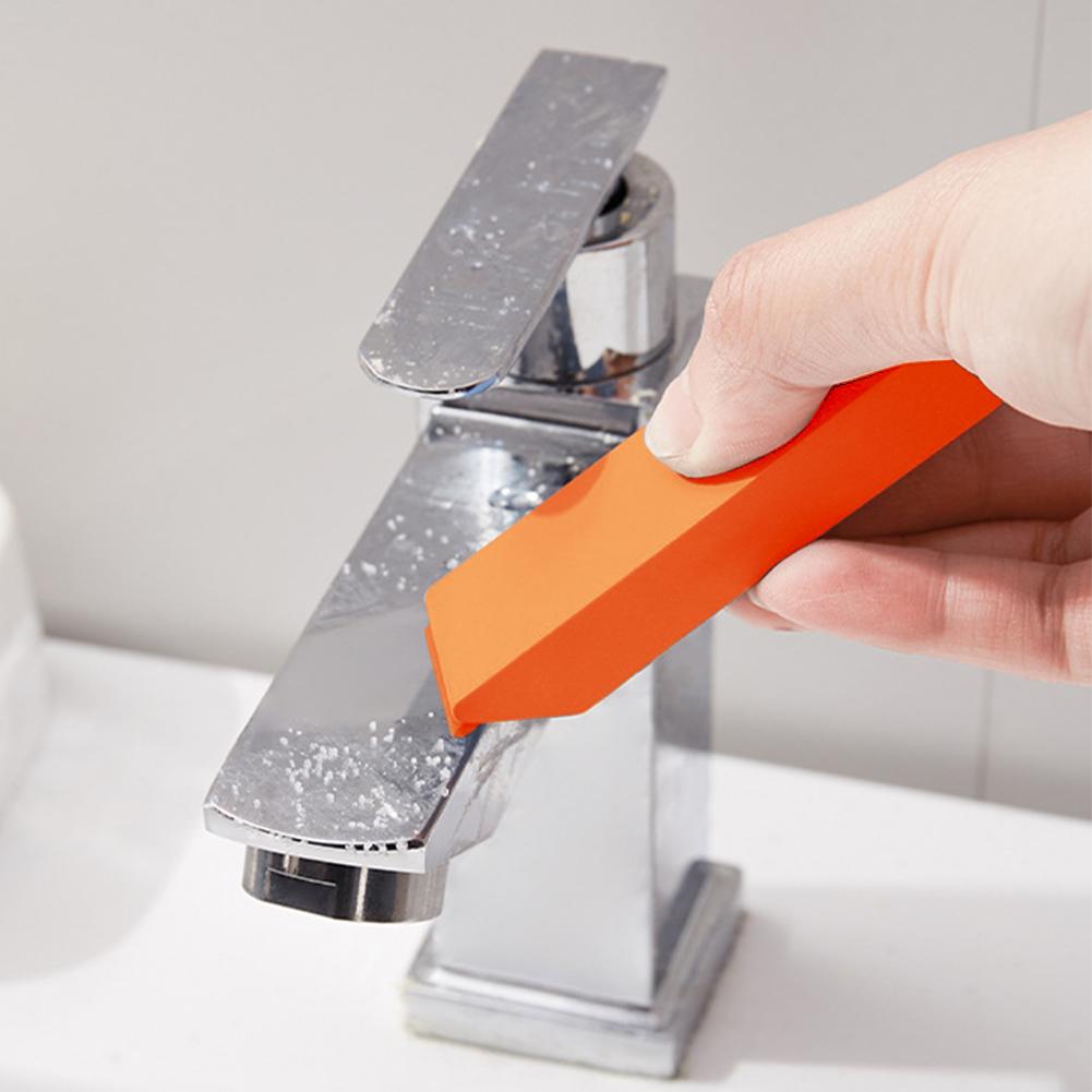 1-10pcs Easy Limescale Eraser Bathroom Glass Rust Remover Rubber Household Kitchen Cleaning Tools for Pot Scale Rust Brush