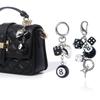 Lucky Dice Starburst Pendant Keychain, Hip Hop Cool Accessory Bag Ornament, Personalized Fashionista Versatile Jewelry