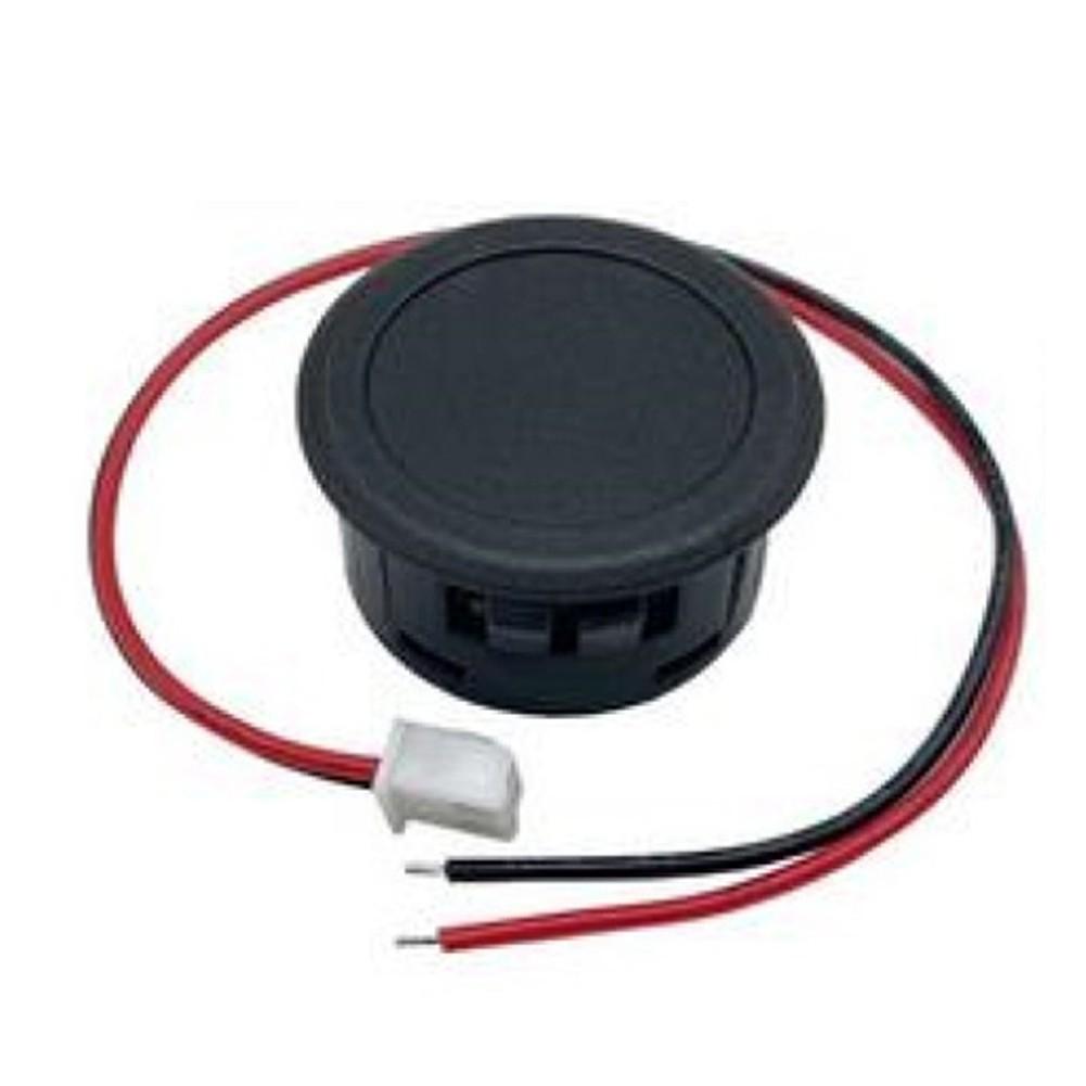 1PCS DC4-100V DC LED Digital Display Car Round Two-wire Voltmeter Tester Panel