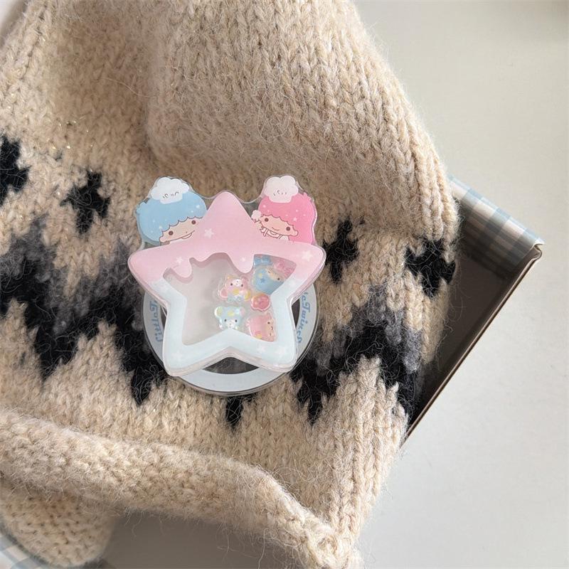 Glitter Gemini Magnetic iPhone Case for iPhone 14/15/16 Pro Max