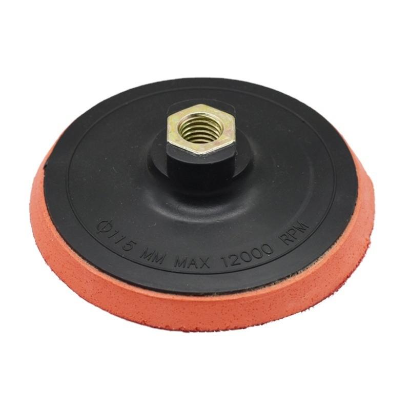 Hexagonal Lock Sanding Disc Auto Adhesive Backing For Tight Bonding Prevents Slippage Universal Fit For Stone Wood Auto Surfaces Long Lasting ABS