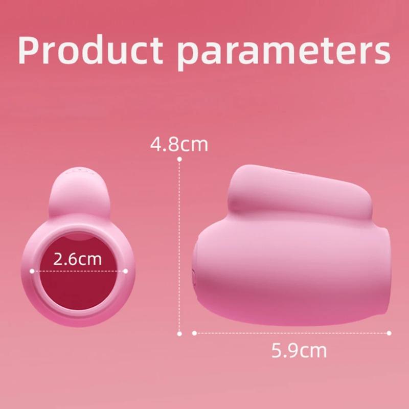 Nipple Clip Vibrators for Women–Dual Stimulation Breast Massager with G-Spot&Nipple Vibration, Rechargeable Adult Toy& Solo Play